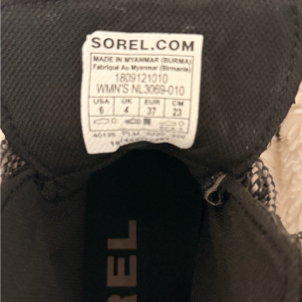 Sorel Black and Gray Outdoor Boots - Picture 3 of 3